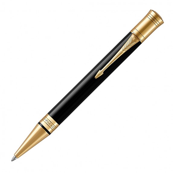 Parker Duofold - Black GT, шариковая ручка, M