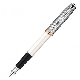 Parker Sonnet - Premium Metal & Pearl CT, перьевая ручка, F