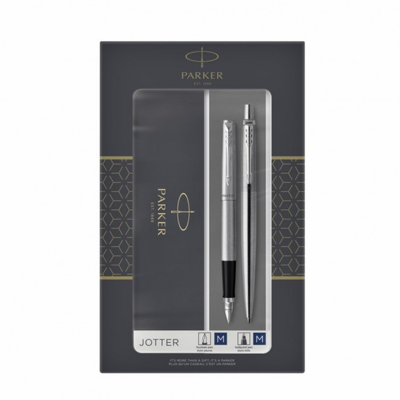 Подарочный набор Parker Jotter Stainless Steel CT