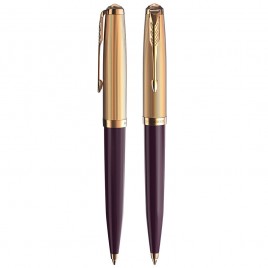 Ручка шариковая "Parker" 51 Premium - Plum GT