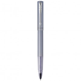 Ручка-роллер Parker Vector XL Silver Blue CT, F