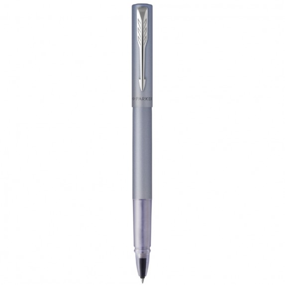 Ручка-роллер Parker Vector XL Silver Blue CT, F