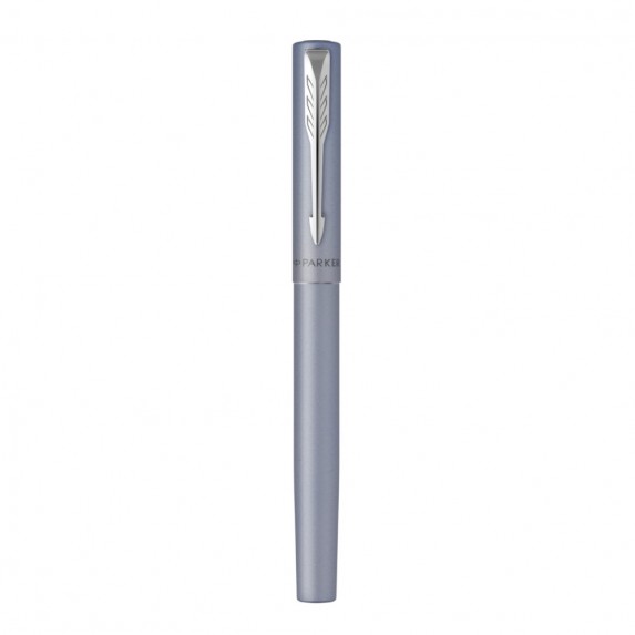 Ручка-роллер Parker Vector XL Silver Blue CT, F