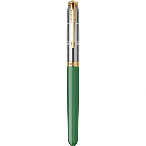 Ручка перьевая Parker 51 Premium,Forest Green / Silver GT, T, F