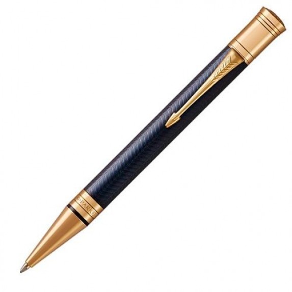 Ручка шариковая Parker Duofold Prestige Blue Chevron GT