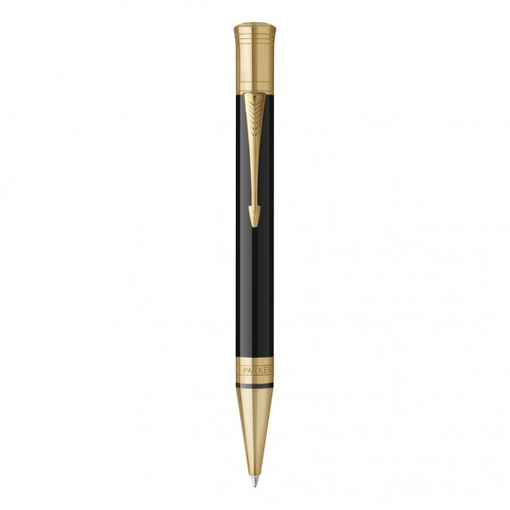 Parker Duofold - Black GT, шариковая ручка, M