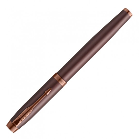 Ручка перьевая Parker IM Professionals Monochrome Burgundy коричневая, 0,8мм