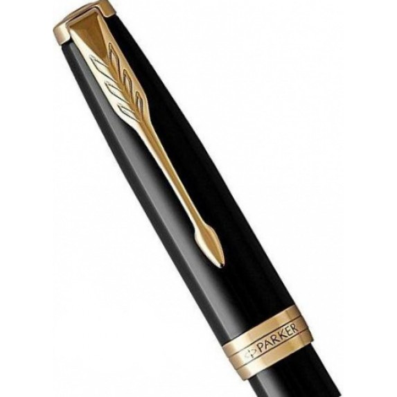 Parker Sonnet Core - LaqBlack GT, шариковая ручка, M, BL