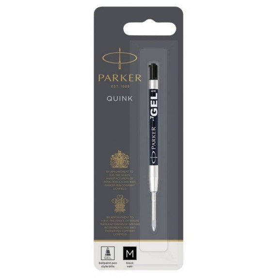 Parker Стержень для шариковой ручки (гелевый), M, черный