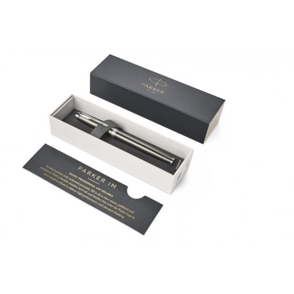 Parker IM Core - Dark Espresso CT, ручка-роллер, F, BL