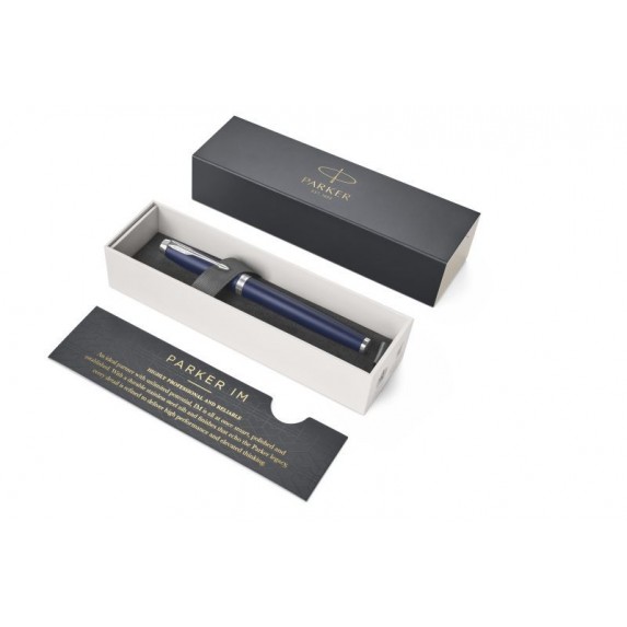 Parker IM Core - Matte Blue CT, ручка-роллер, F, BL