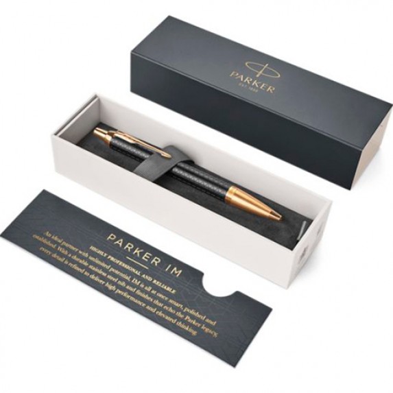 Parker IM Premium - Black GT, шариковая ручка, M