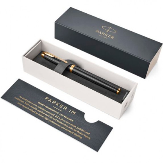Parker IM Premium - Black GT, ручка-роллер, F, BL
