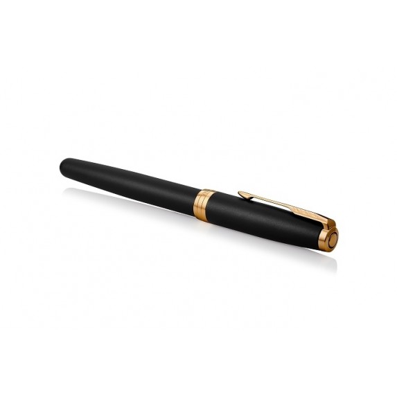 Parker Sonnet Core - Matte Black GT, перьевая ручка, F, BL