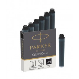 Parker Чернила (картридж), черный, 6 шт в упаковке