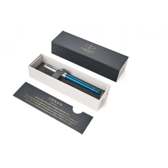 Parker Urban Premium - Dark Blue CT, перьевая ручка, F
