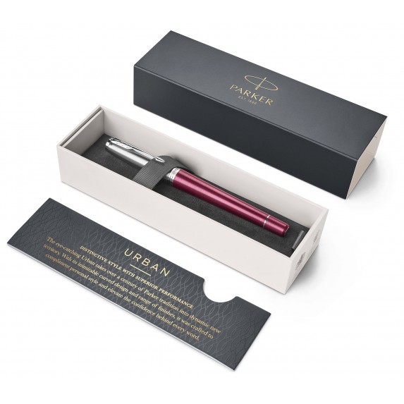 Parker Urban Premium - Dark Purple CT, ручка-роллер, F, BL