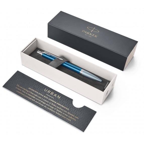 Parker Urban Premium - Dark Blue CT, шариковая ручка, M
