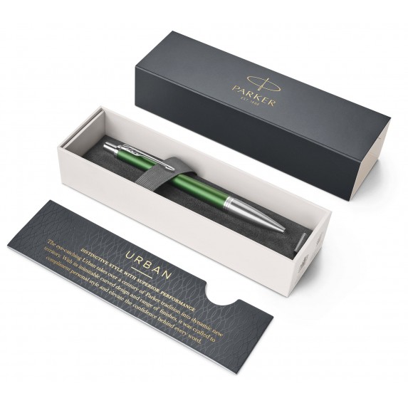 Parker Urban Premium - Green CT, шариковая ручка, M