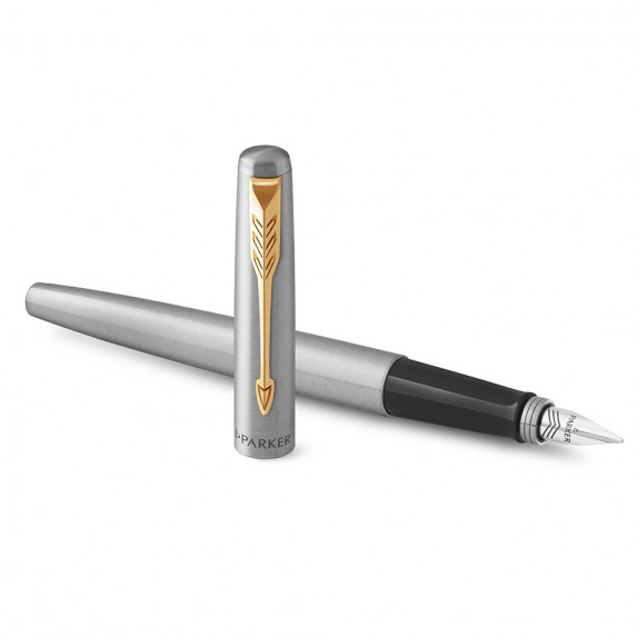 Parker Jotter Core - Stainless Steel GT, перьевая ручка, M*