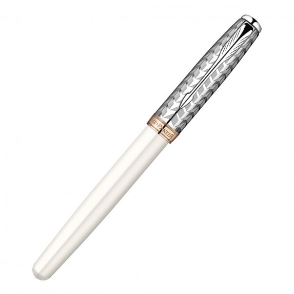 Parker Sonnet - Premium Metal & Pearl CT, перьевая ручка, F