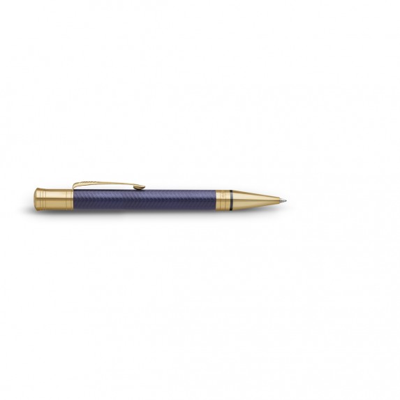 Ручка шариковая Parker "Duofold Prestige Blue Chevron GT"