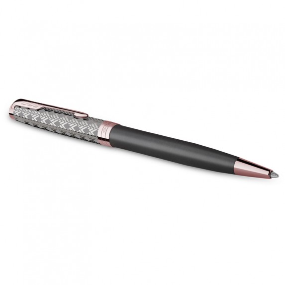 Ручка шариковая Parker "Sonnet Premium Metal&Grey PGT"
