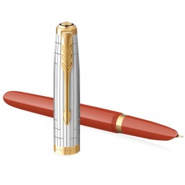 Ручка перьевая Parker 51 Rage Red GT