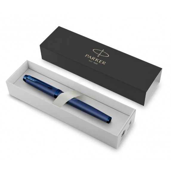 Ручка перьевая Parker "IM Professionals Monochrome Blue" синяя